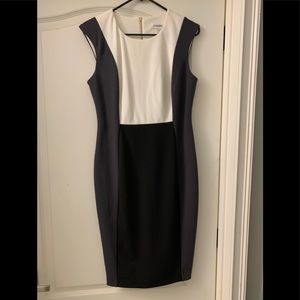 Calvin Klein dress size 6. Only worn once.
